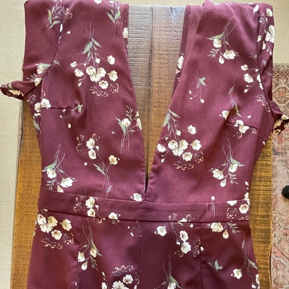 Sadie & Sage Floral Jumpsuit Sz Small - Picture 6 of 9